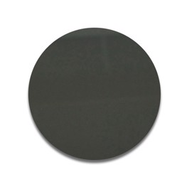 Ronde antracietgrijze aluminium plaat